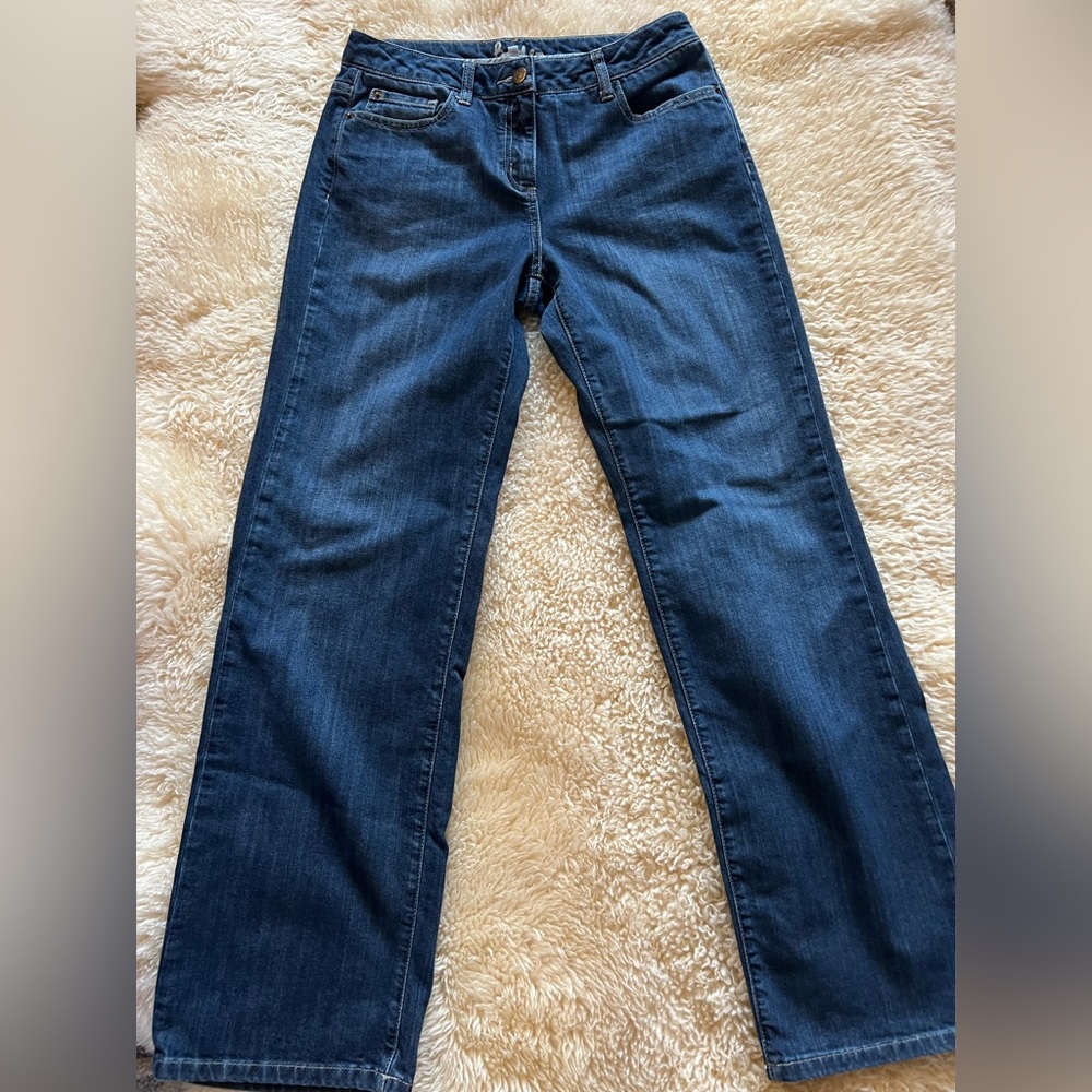 Boden Dark Blue Boot Cut Jeans